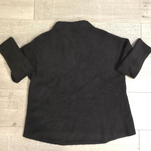 NOT FOR SALE C by Bloomingdale's cashmere sweater in Black size S small - Picture 5 of 8